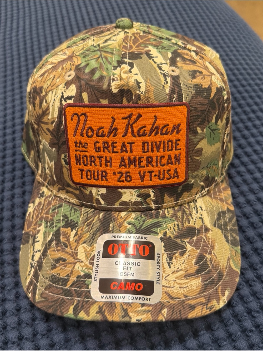 Camo Trucker Hat - NOAH KAHAN MERCH